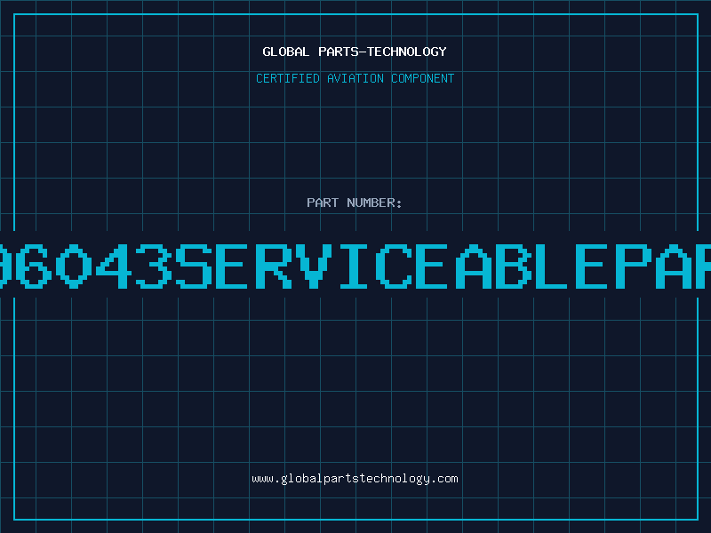 Aviation Part 596043serviceablepart