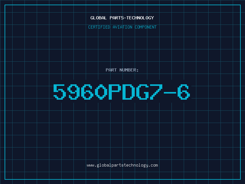 Aviation Part 5960PDG7-6