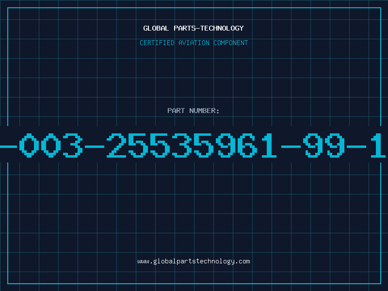 Aviation Part 5961-00-003-25535961-99-118-3795