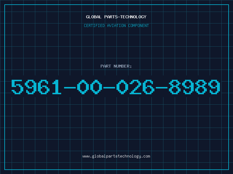 Aviation Part 5961-00-026-8989
