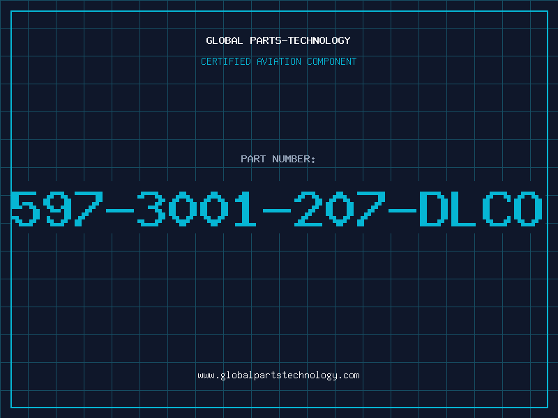 Aviation Part 597-3001-207-DLCO