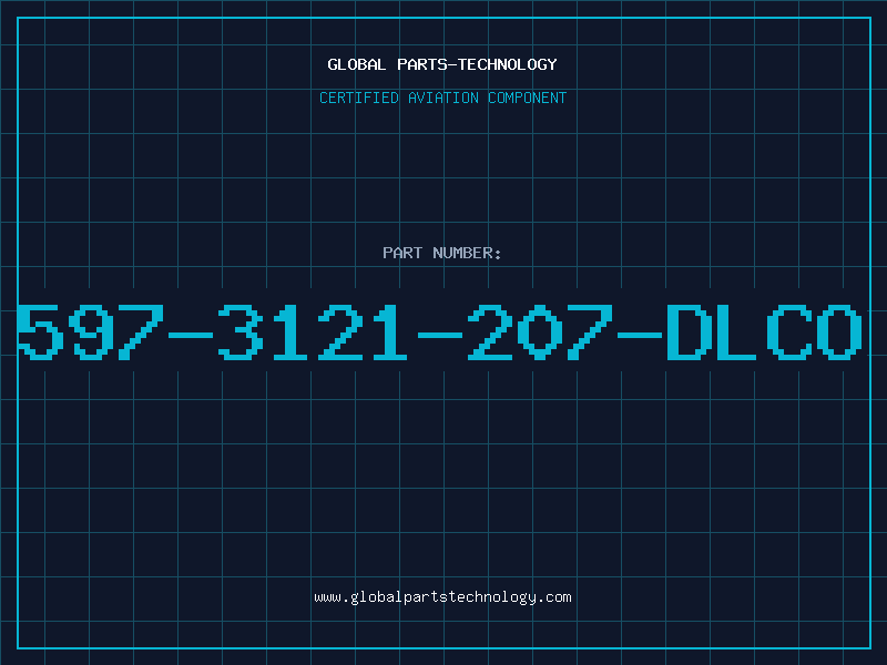 Aviation Part 597-3121-207-DLCO