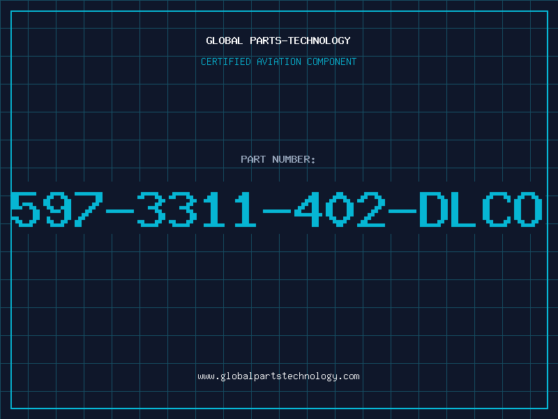 Aviation Part 597-3311-402-DLCO