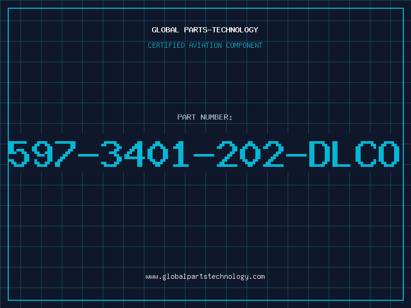 Aviation Part 597-3401-202-DLCO