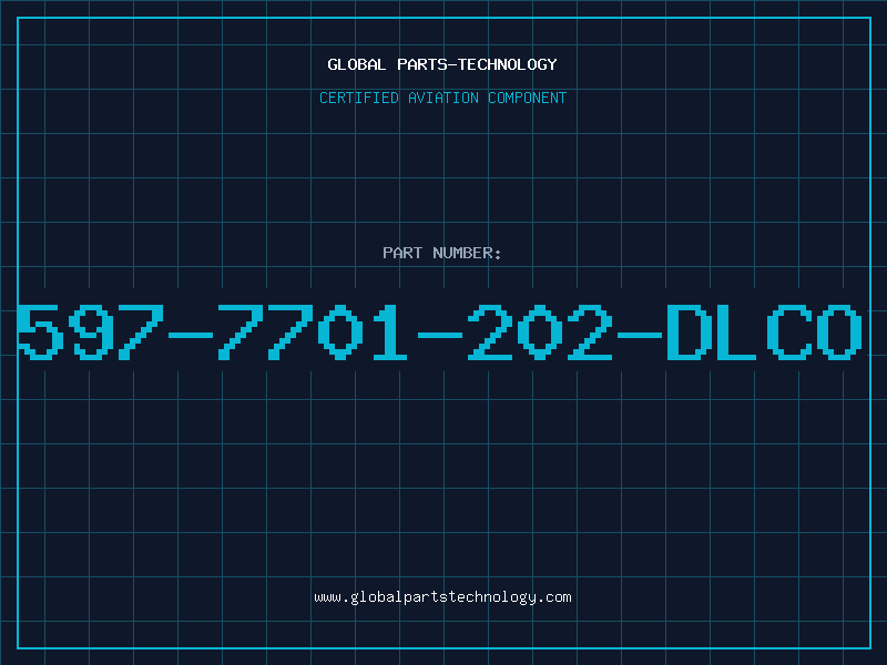 Aviation Part 597-7701-202-DLCO