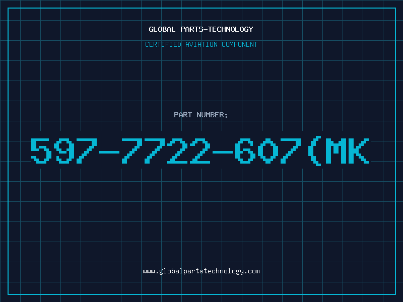 Aviation Part 597-7722-607(MK