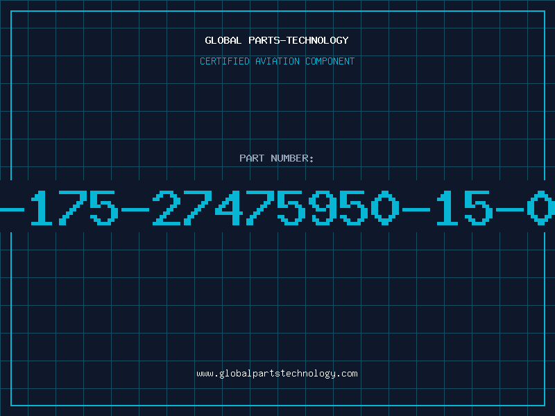 Aviation Part 5970-00-175-27475950-15-051-7504