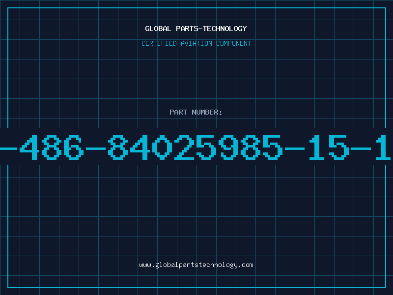 Aviation Part 5970-00-486-84025985-15-167-6037