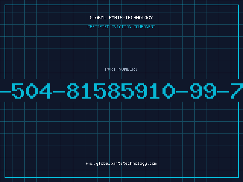 Aviation Part 5970-00-504-81585910-99-726-3580