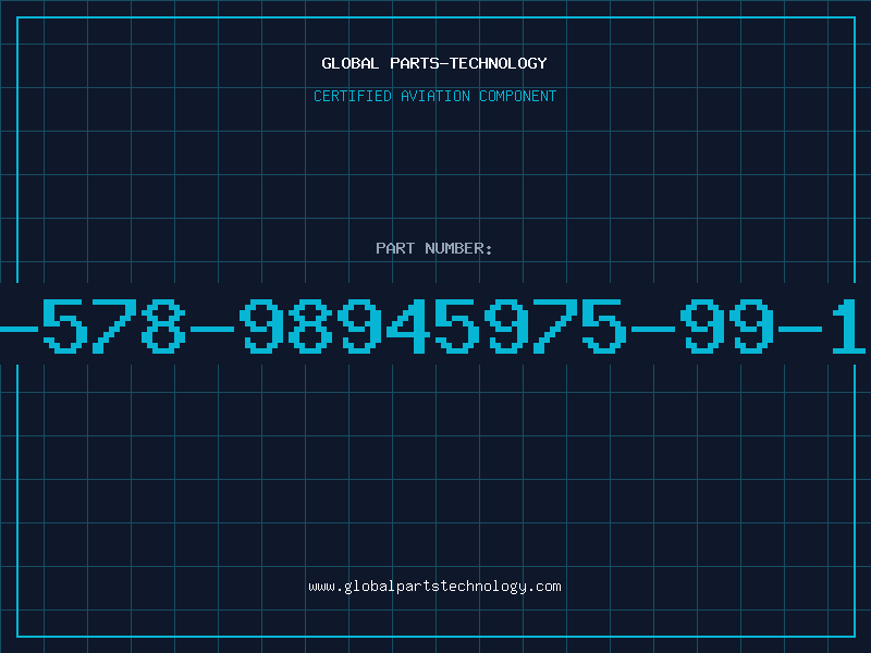 Aviation Part 5970-00-578-98945975-99-111-7352