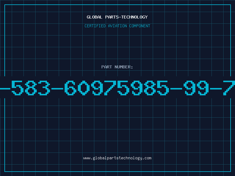 Aviation Part 5970-00-583-60975985-99-741-2274