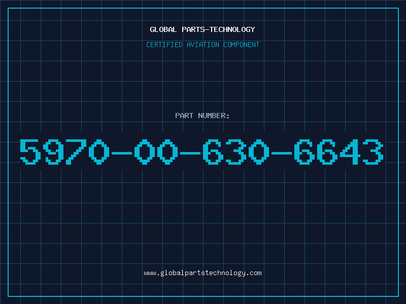 Aviation Part 5970-00-630-6643