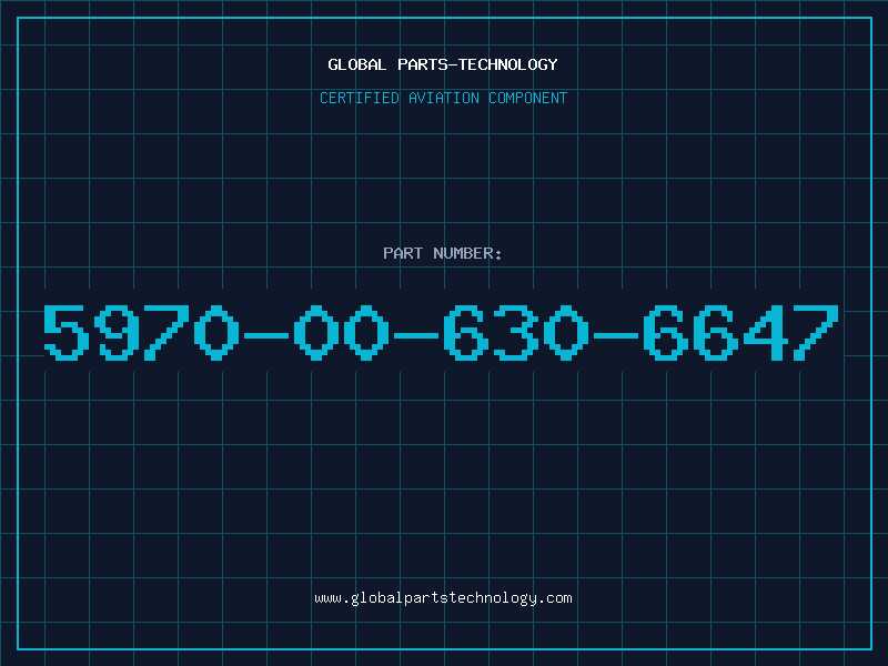 Aviation Part 5970-00-630-6647