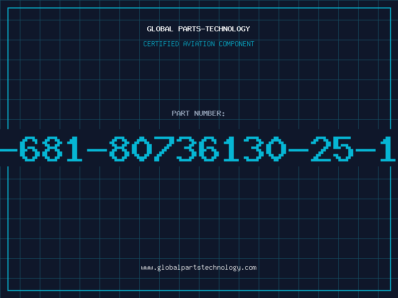 Aviation Part 5970-00-681-80736130-25-119-3329