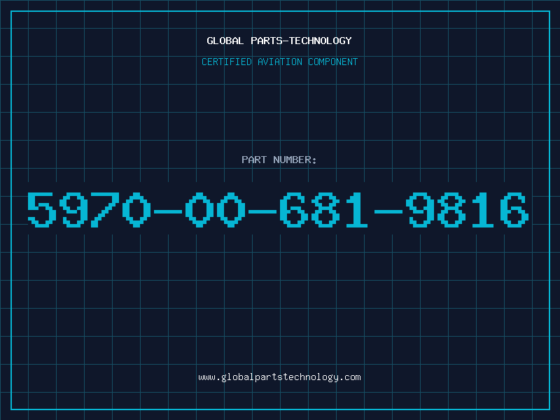 Aviation Part 5970-00-681-9816