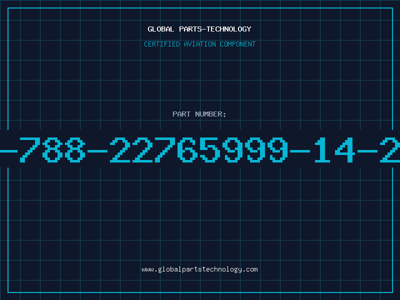 Aviation Part 5970-00-788-22765999-14-276-9257