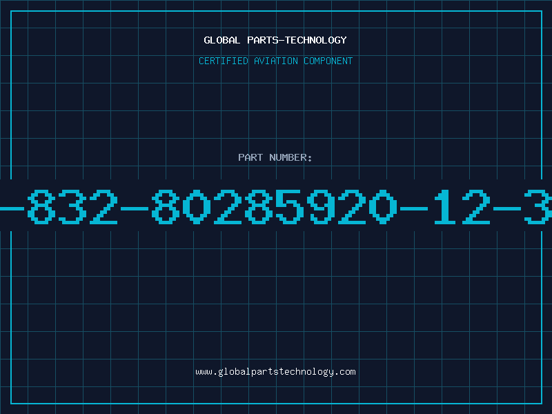 Aviation Part 5970-00-832-80285920-12-319-4842