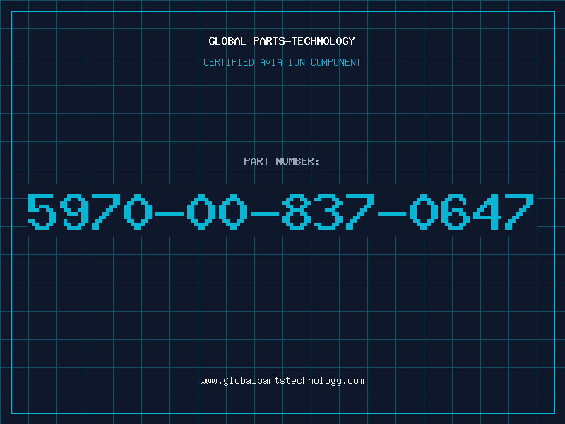 Aviation Part 5970-00-837-0647