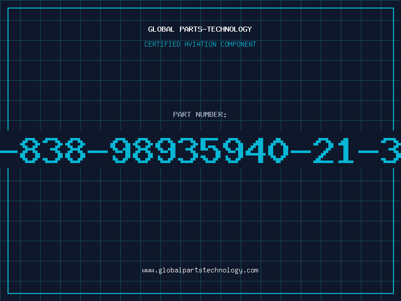 Aviation Part 5970-00-838-98935940-21-317-0080