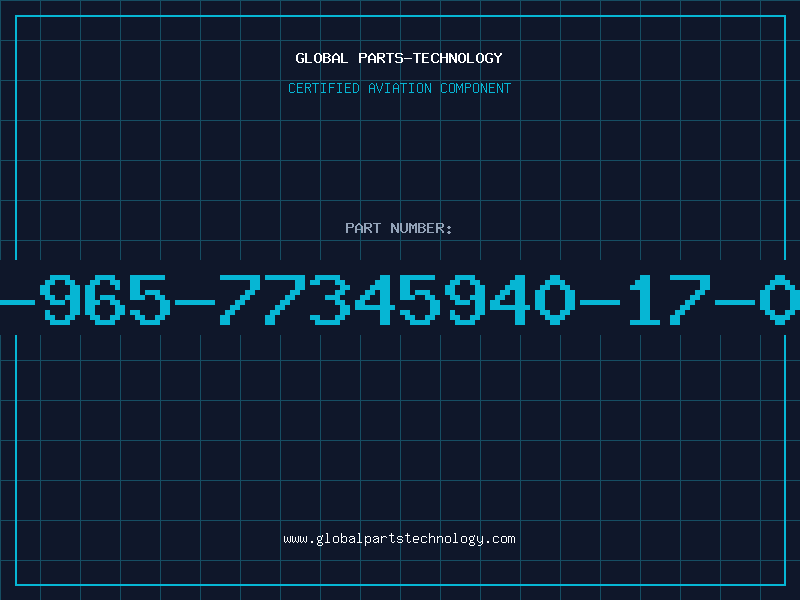 Aviation Part 5970-00-965-77345940-17-043-5733