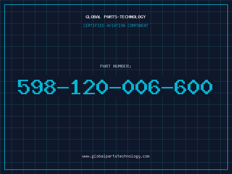 Aviation Part 598-120-006-600
