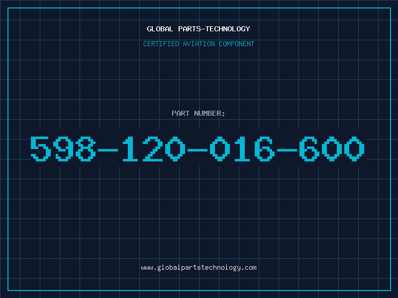 Aviation Part 598-120-016-600