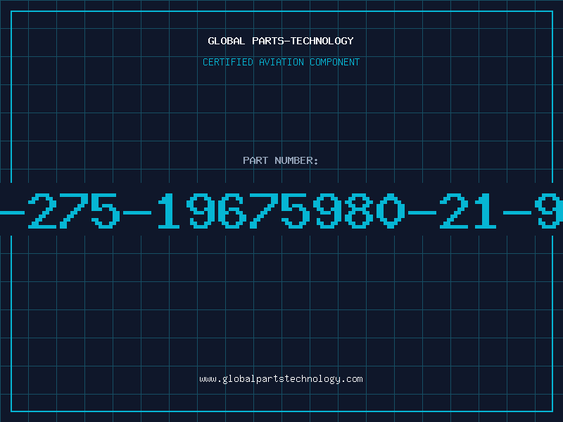 Aviation Part 5980-00-275-19675980-21-902-9068