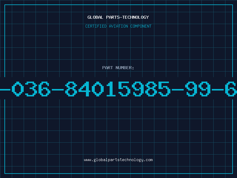 Aviation Part 5980-01-036-84015985-99-637-0489