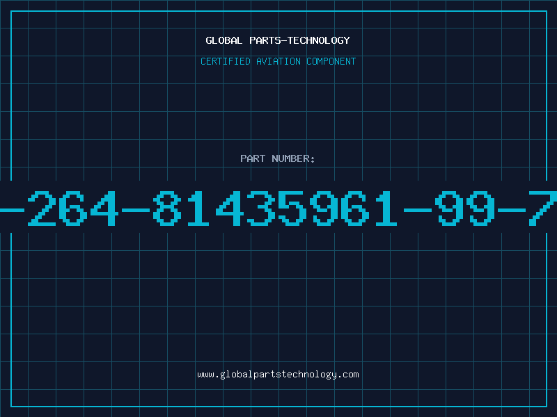 Aviation Part 5980-01-264-81435961-99-781-4870
