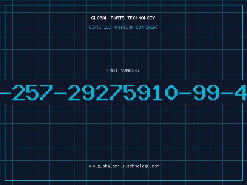Aviation Part 5985-00-257-29275910-99-427-9784