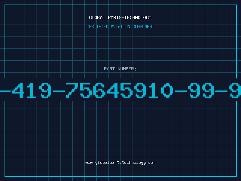Aviation Part 5985-00-419-75645910-99-911-5409