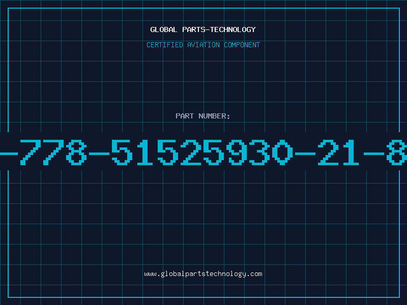 Aviation Part 5985-00-778-51525930-21-881-8246