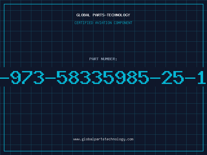 Aviation Part 5985-00-973-58335985-25-114-6945