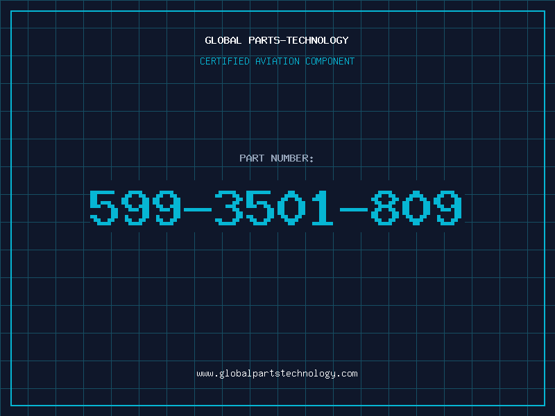 Aviation Part 599-3501-809