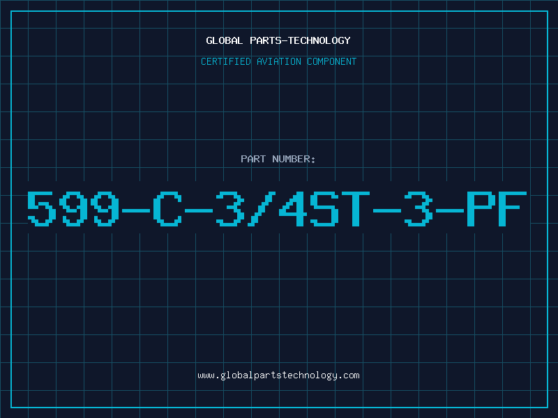 Aviation Part 599-C-3/4ST-3-PF