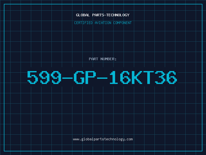 Aviation Part 599-GP-16KT36