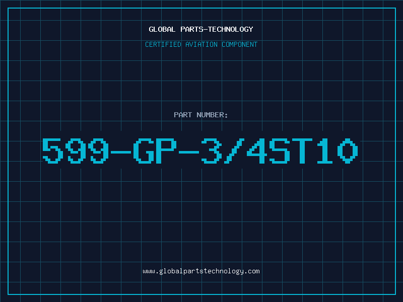 Aviation Part 599-GP-3/4ST10