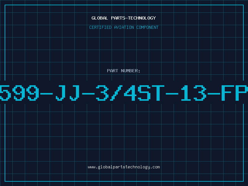 Aviation Part 599-JJ-3/4ST-13-FP