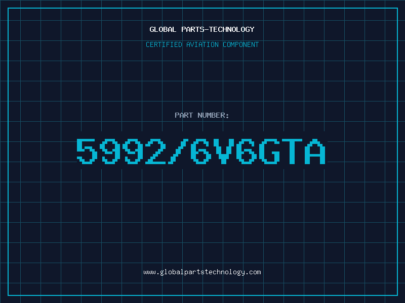 Aviation Part 5992/6V6GTA