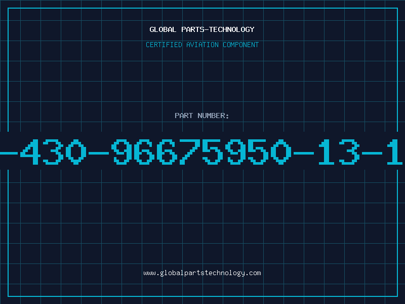 Aviation Part 5995-00-430-96675950-13-103-9902