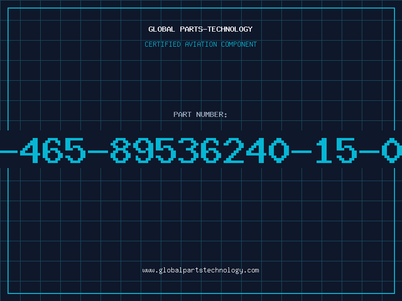 Aviation Part 5995-00-465-89536240-15-054-4482
