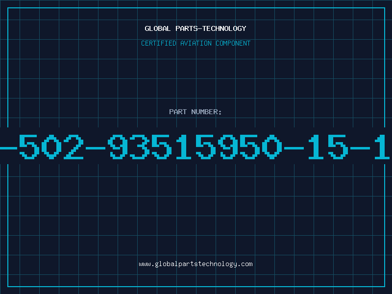 Aviation Part 5995-00-502-93515950-15-104-0586