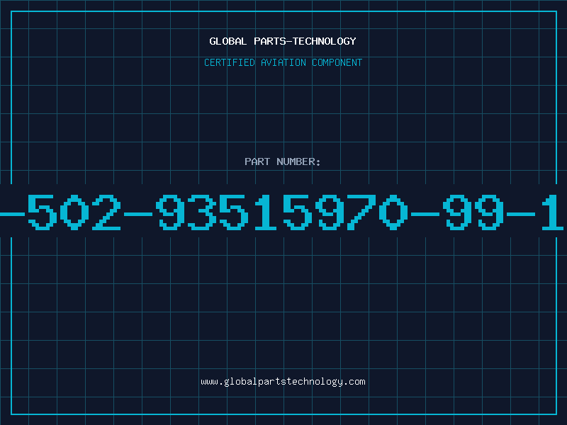 Aviation Part 5995-00-502-93515970-99-194-3481