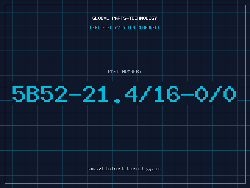Aviation Part 5B52-21.4/16-0/0