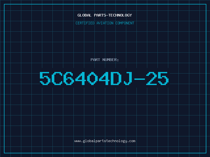 Aviation Part 5C6404DJ-25
