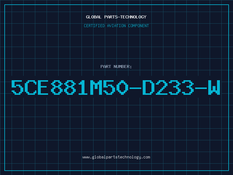 Aviation Part 5CE881M50-D233-W