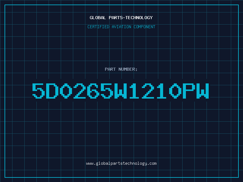 Aviation Part 5D0265W1210PW