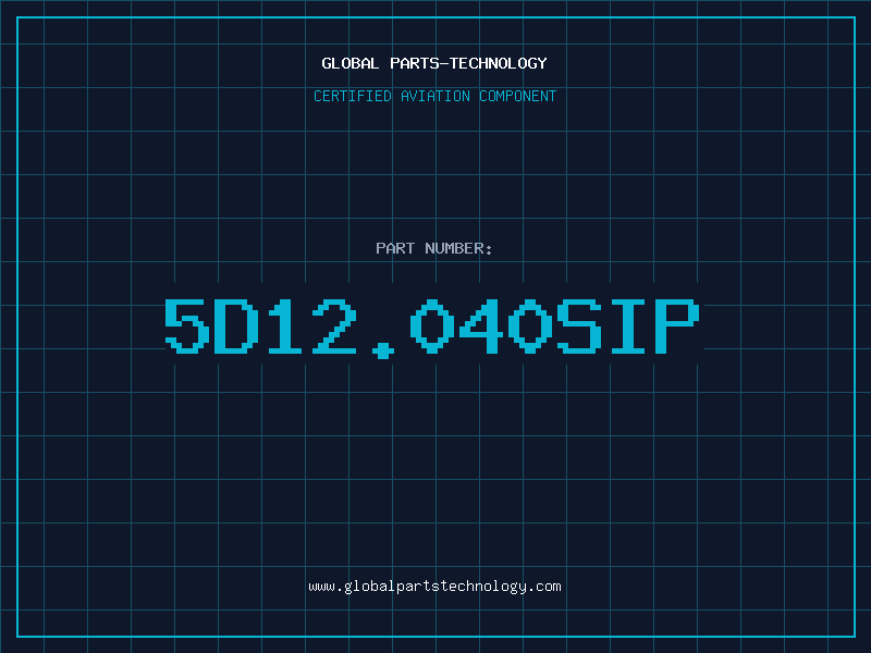 Aviation Part 5D12.040SIP