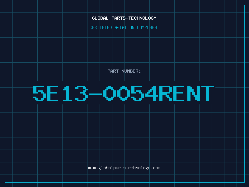 Aviation Part 5E13-0054RENT