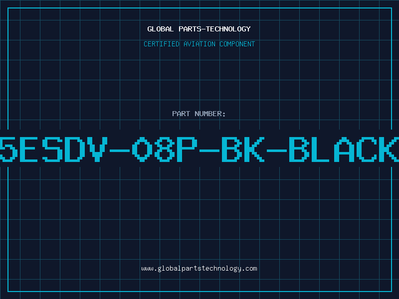 Aviation Part 5ESDV-08P-BK-BLACK